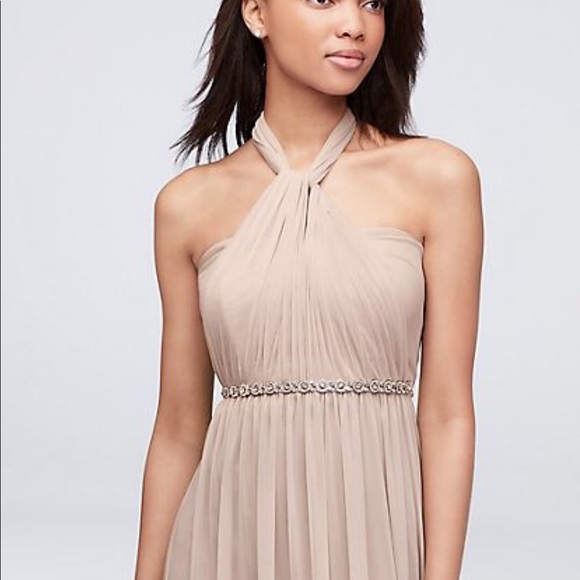 COPY - David’s Bridal convertible versa long mesh… - Picture 4 of 5